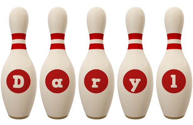 Daryl bowling-pin logo