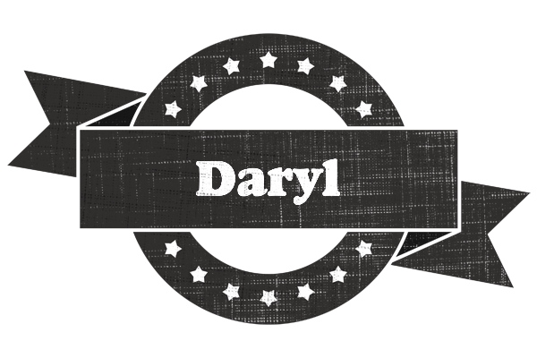 Daryl grunge logo