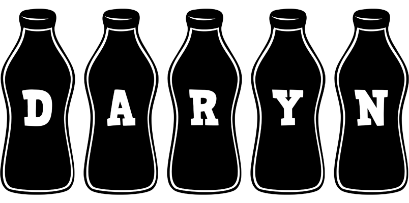 Daryn bottle logo