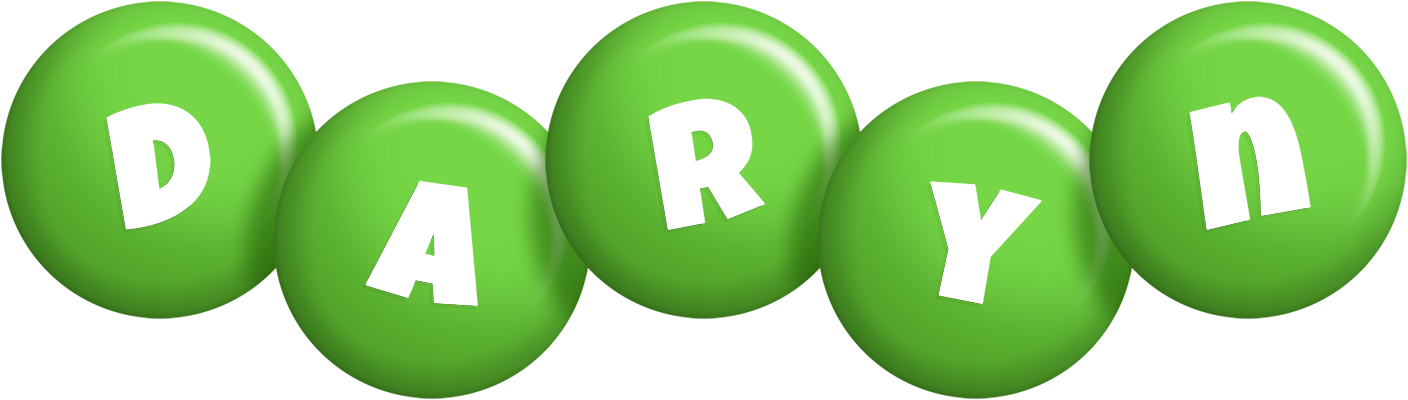 Daryn candy-green logo