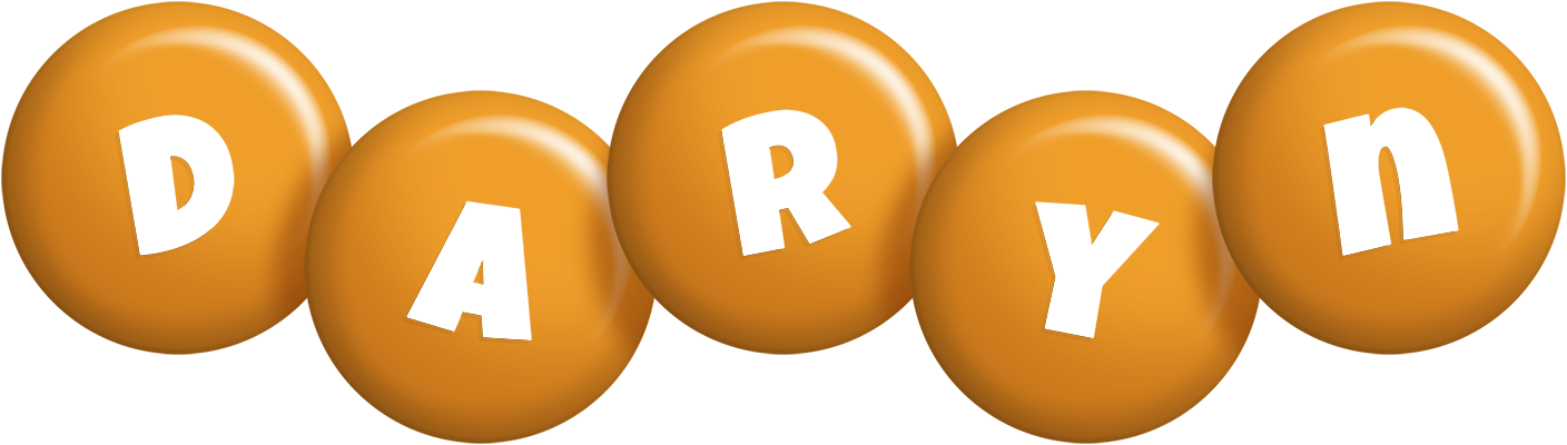 Daryn candy-orange logo