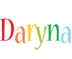 Daryna birthday logo