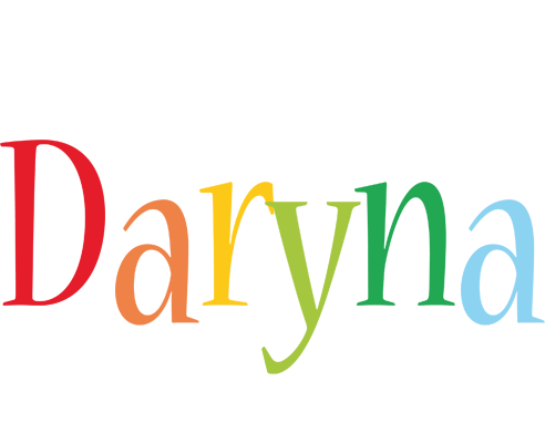 Daryna birthday logo