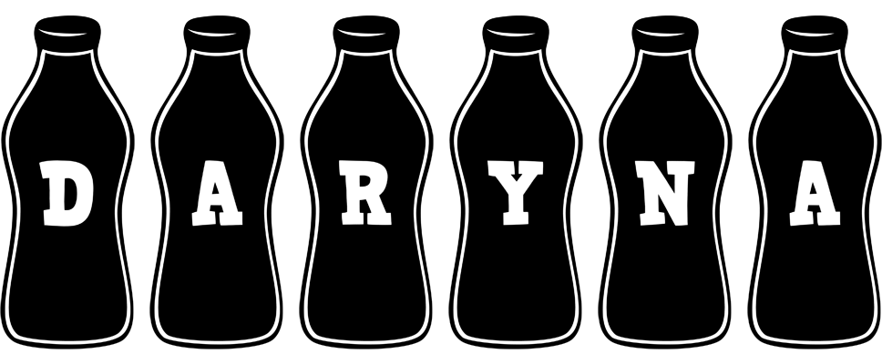 Daryna bottle logo