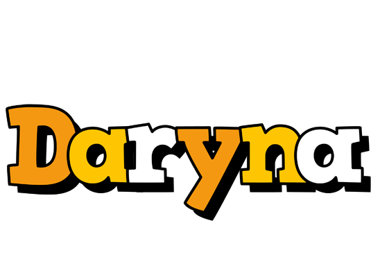 Daryna cartoon logo