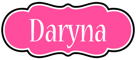 Daryna invitation logo