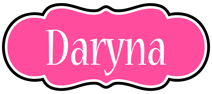 Daryna invitation logo