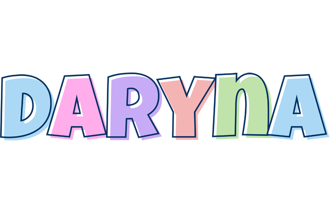 Daryna pastel logo