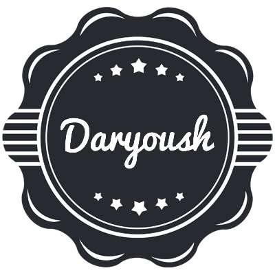 Daryoush badge logo