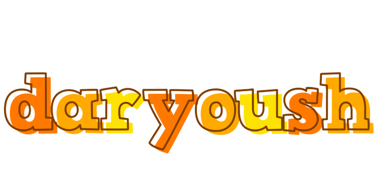Daryoush desert logo