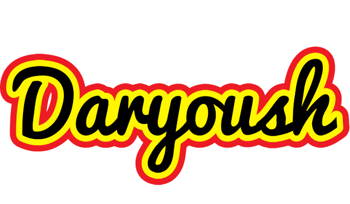 Daryoush flaming logo