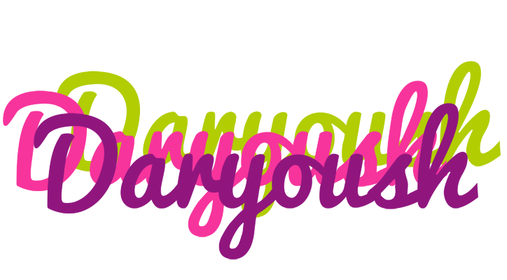 Daryoush flowers logo