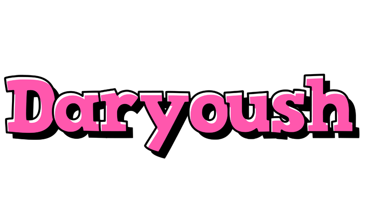 Daryoush girlish logo