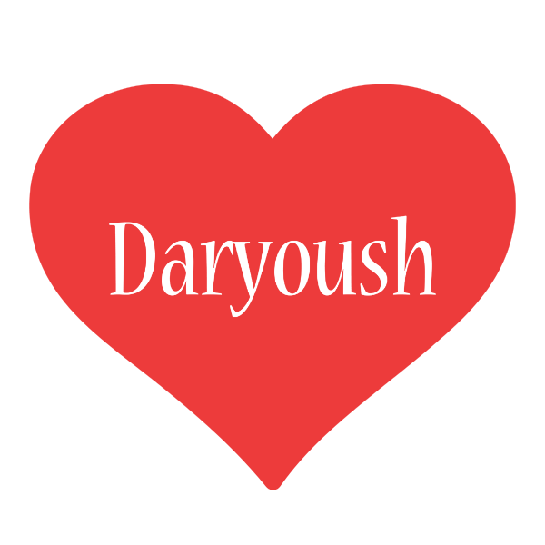 Daryoush love logo