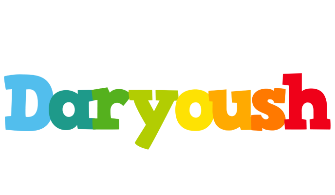 Daryoush rainbows logo
