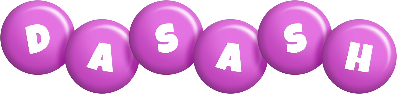 Dasash candy-purple logo