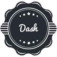 Dash badge logo