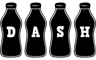 Dash bottle logo