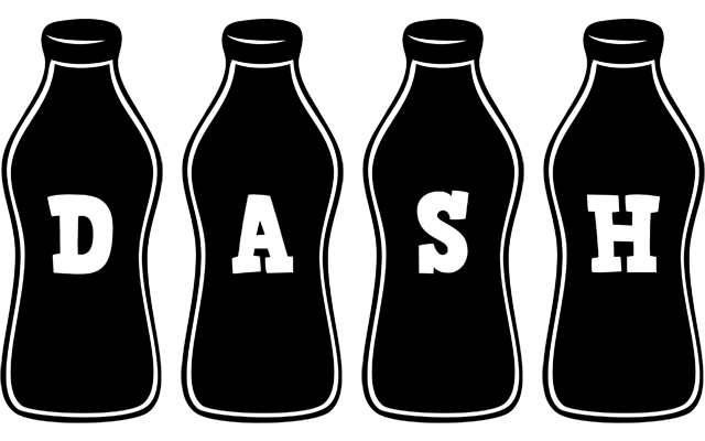 Dash bottle logo