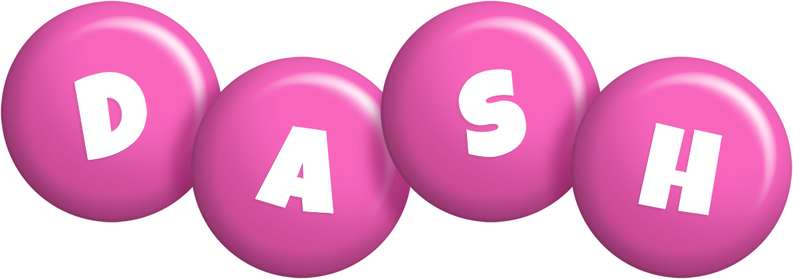 Dash candy-pink logo
