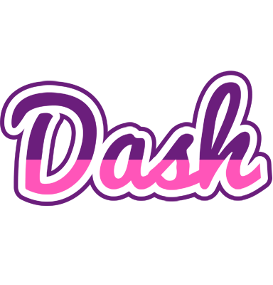 Dash cheerful logo