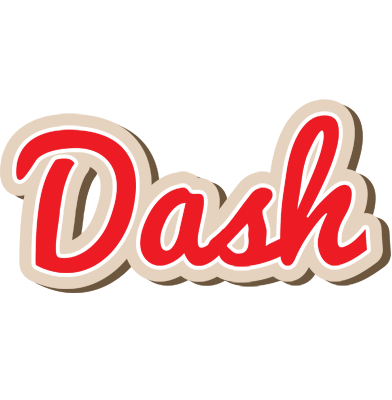 Dash chocolate logo