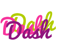 Dash flowers logo