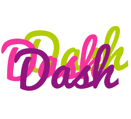 Dash flowers logo
