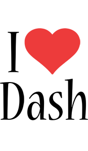 Dash i-love logo