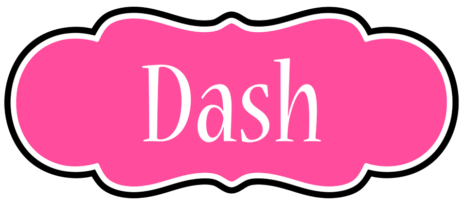 Dash invitation logo