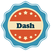 Dash labels logo