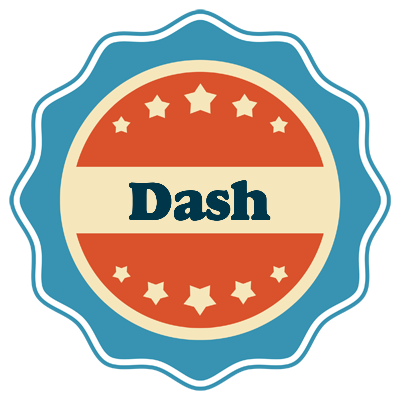 Dash labels logo