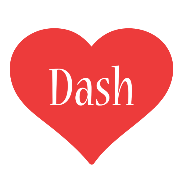 Dash love logo