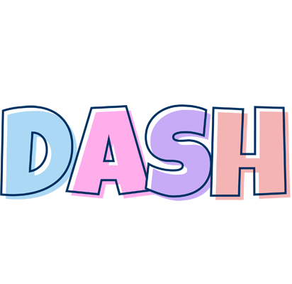 Dash pastel logo