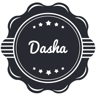 Dasha badge logo