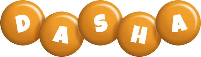 Dasha candy-orange logo