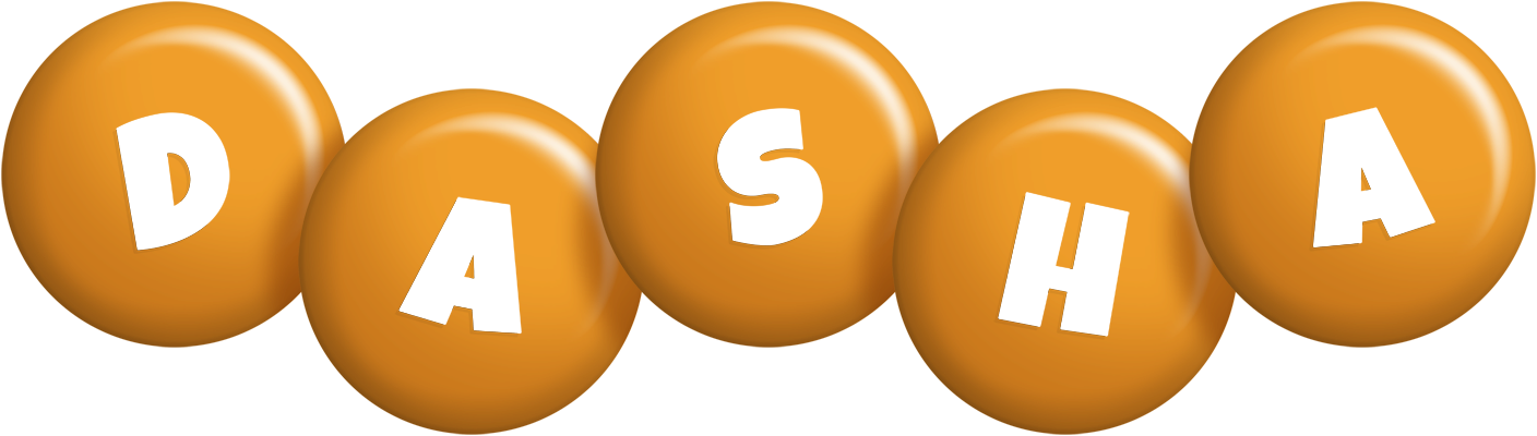 Dasha candy-orange logo