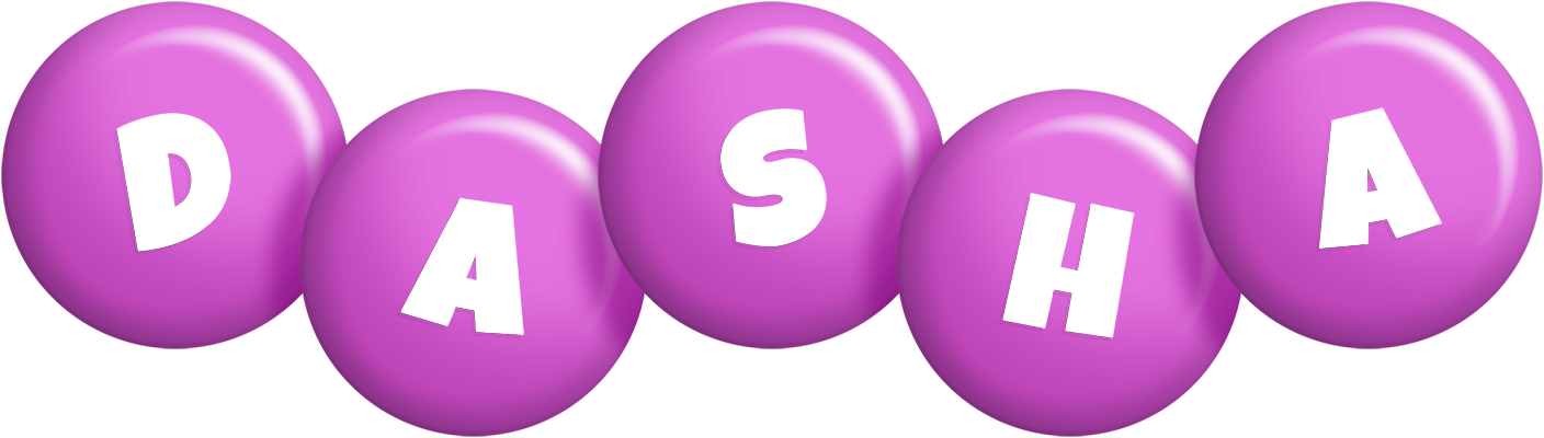 Dasha candy-purple logo
