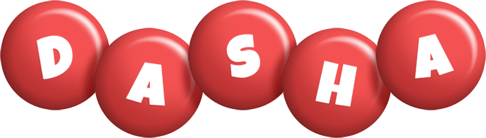 Dasha candy-red logo