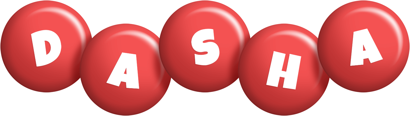 Dasha candy-red logo