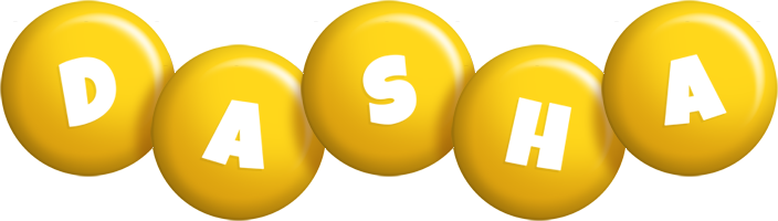 Dasha candy-yellow logo