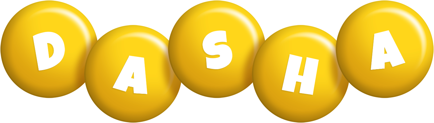Dasha candy-yellow logo