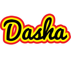 Dasha flaming logo