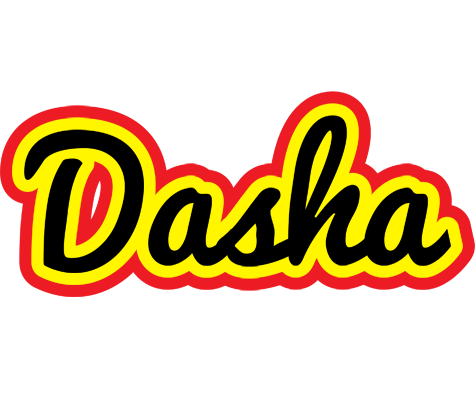 Dasha flaming logo