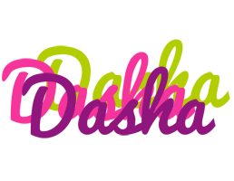 Dasha flowers logo