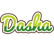 Dasha golfing logo