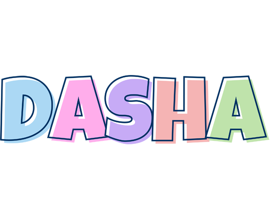 Dasha pastel logo