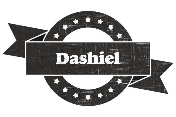 Dashiel grunge logo