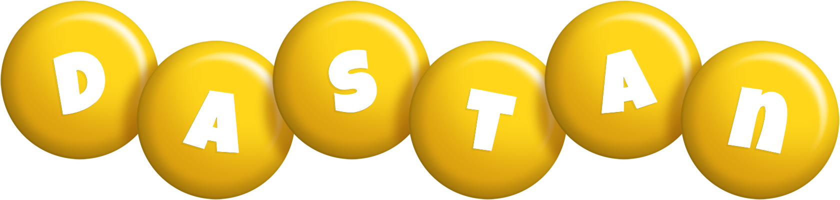 Dastan candy-yellow logo