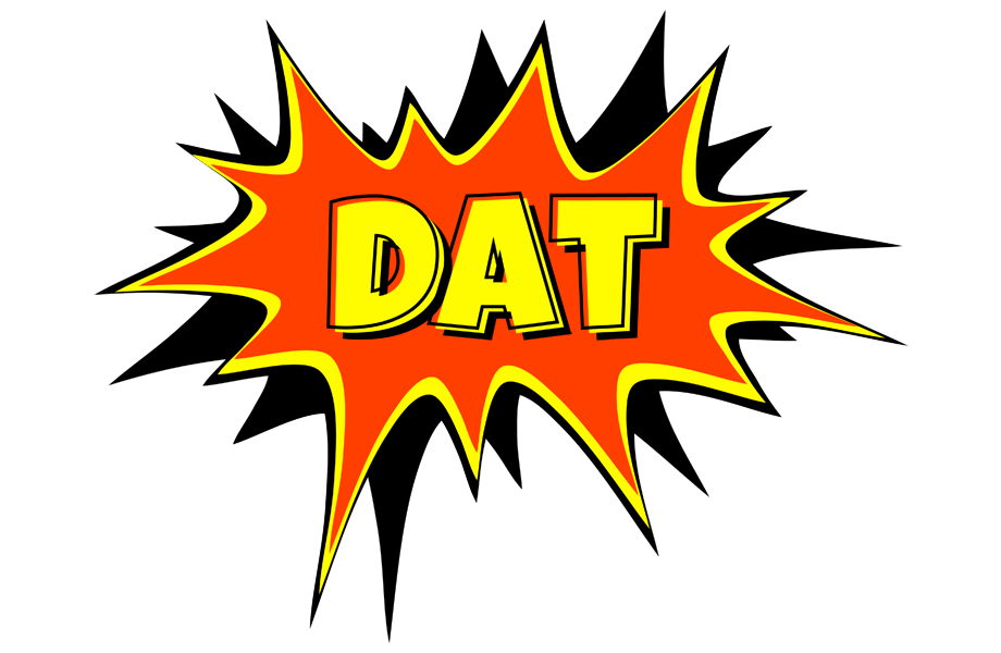 Dat bazinga logo